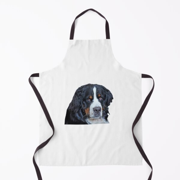 Item preview, Portrait of a very serious Bernese Mountain Dog designed and sold by AlbertandOlly.