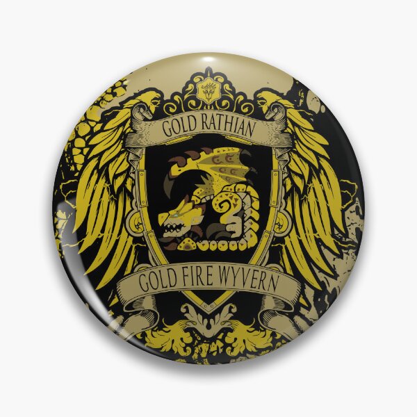 Item preview, GOLD RATHIAN - CREST designed and sold by EXION CREW.