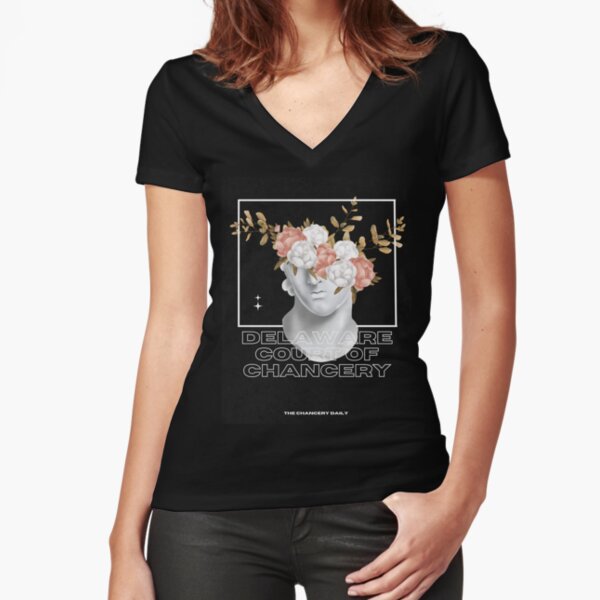 Fitted V-Neck T-Shirt