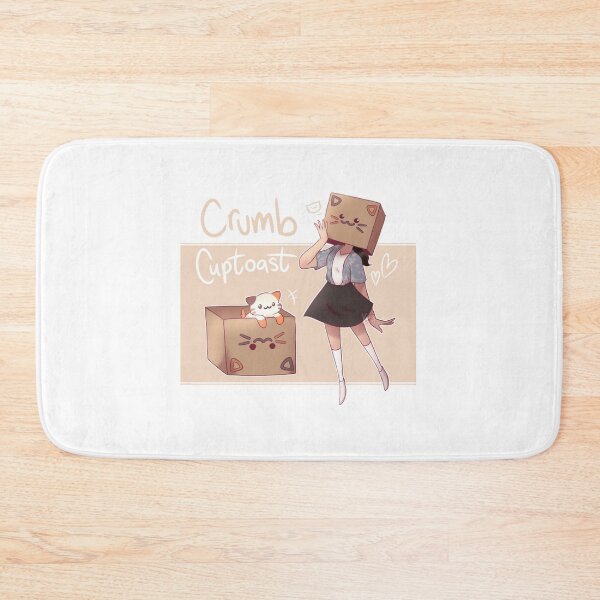 Item preview, Crumb Cuptoast funny cute design stickers  designed and sold by Emily-Yace.