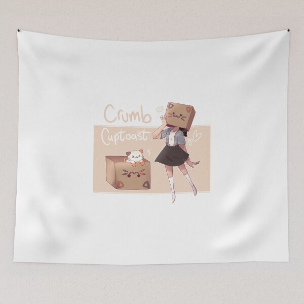 Item preview, Crumb Cuptoast funny cute design stickers  designed and sold by Emily-Yace.