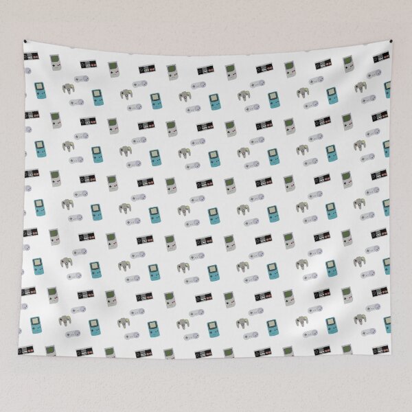 Item preview, Retro Gaming Pattern designed and sold by hdport.