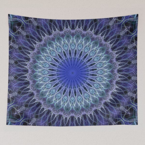 Item preview, Dark blue mandala designed and sold by JBlaminsky.