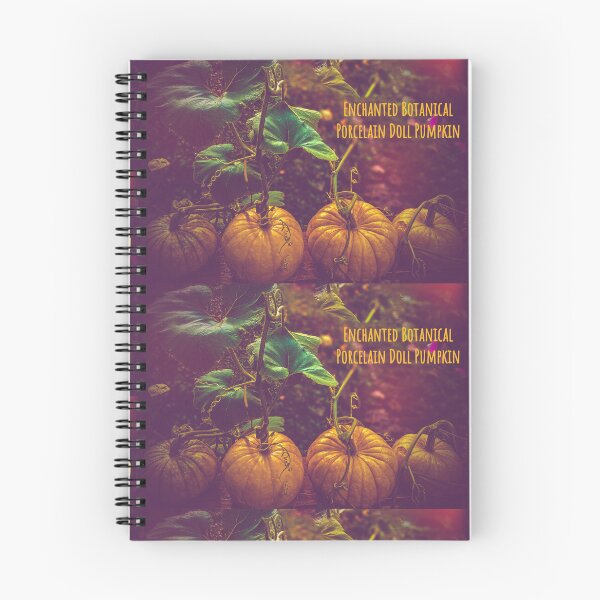 Item preview, Enchanted Botanical Porcelain Doll Pumpkins  designed and sold by Wolfcreek1.