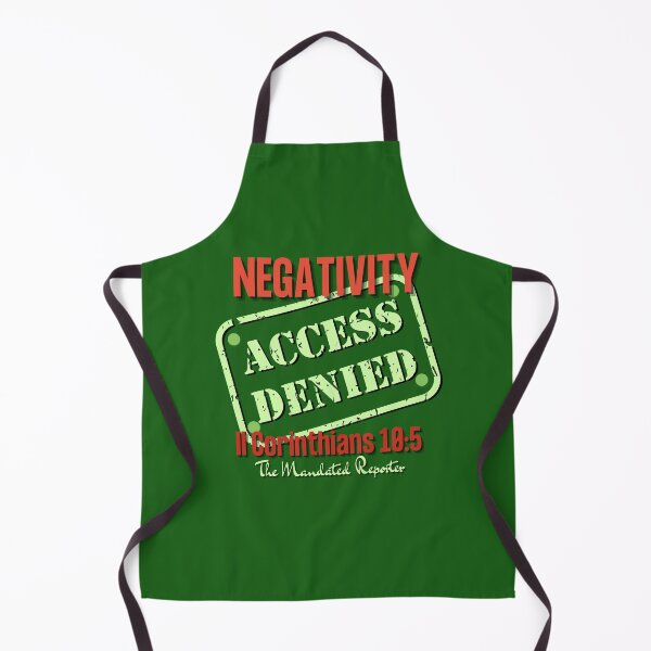 Item preview, NEGATIVITY ACCESS DENIED II Corinthians 10:5 - Turtle designed and sold by TheReporter1.