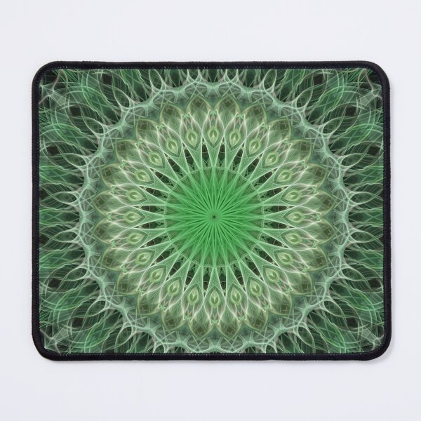 Item preview, Vivid green mandala designed and sold by JBlaminsky.