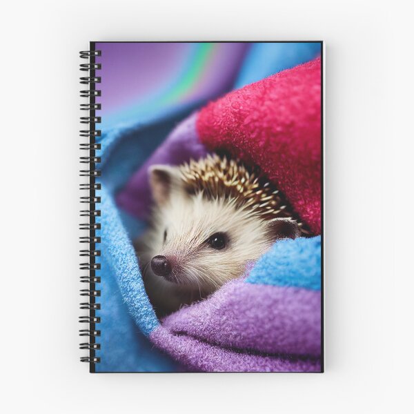 Item preview, Baby Hedgehog - Rainbow Critters Collection designed and sold by RealityJockey.