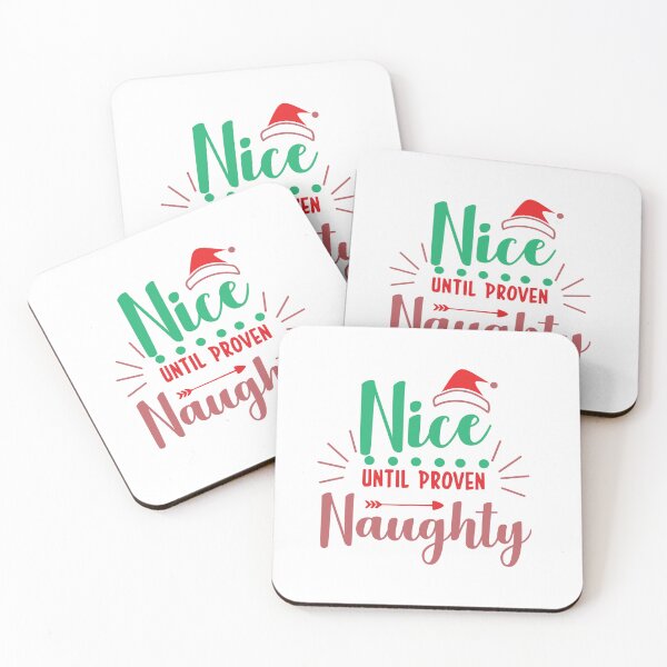 Item preview, Nice until proven Naughty designed and sold by The British Scene.