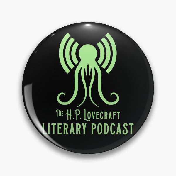 Item preview, The H.P. Lovecraft Literary Podcast Logo and Title - Green designed and sold by WitchHouseMedia.