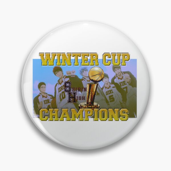 Item preview, Winter Cup Champions Seirin designed and sold by jpn insprd.