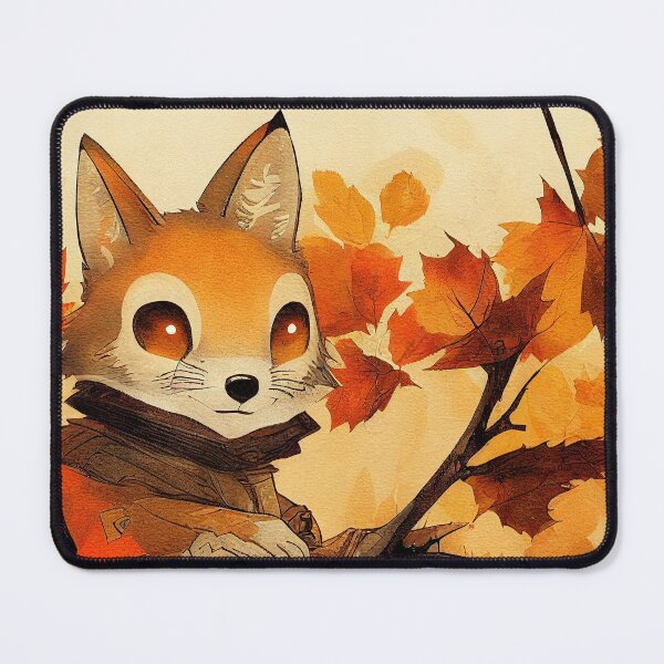 Item preview, Fox in the Autumn woods number 3. designed and sold by Left-Hand-Tree.