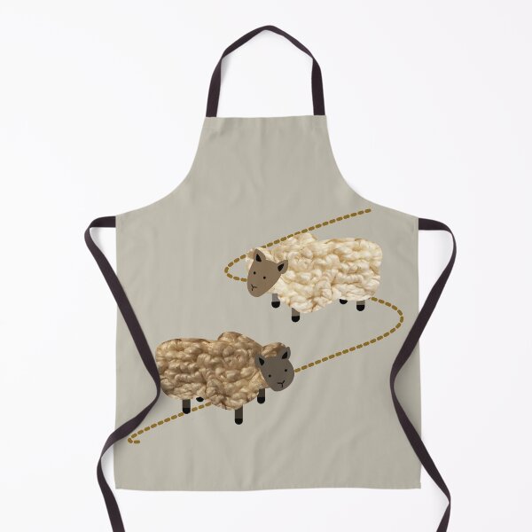 Item preview, Cute rustic sheep for eco friendly sustainable farming friends. Caroline Laursen original designed and sold by Caroline Laursen.