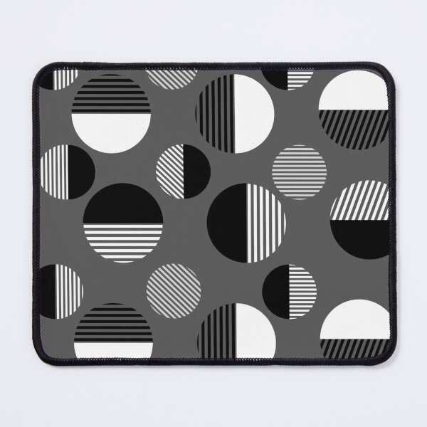 Item preview, Greyscale Circle pattern designed and sold by 247vibes.