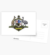 Australian Coat of Arms Postcards