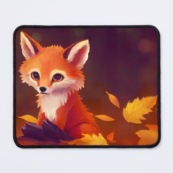 Item preview, Fox in the Autumn woods number 4 designed and sold by Left-Hand-Tree.