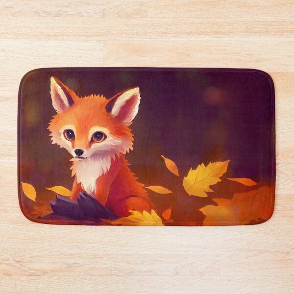 Item preview, Fox in the Autumn woods number 4 designed and sold by Left-Hand-Tree.