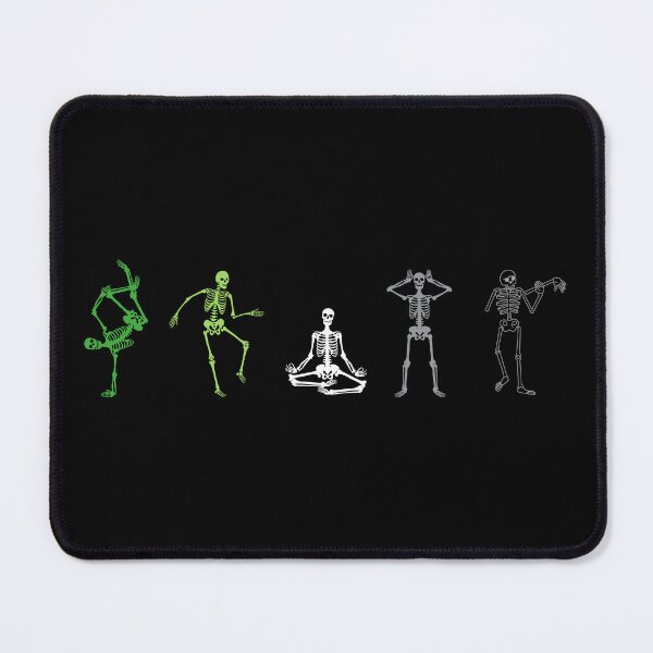 Item preview, Halloween Aro Skeletons. Aromantic Pride designed and sold by Subtle Pride Shop.