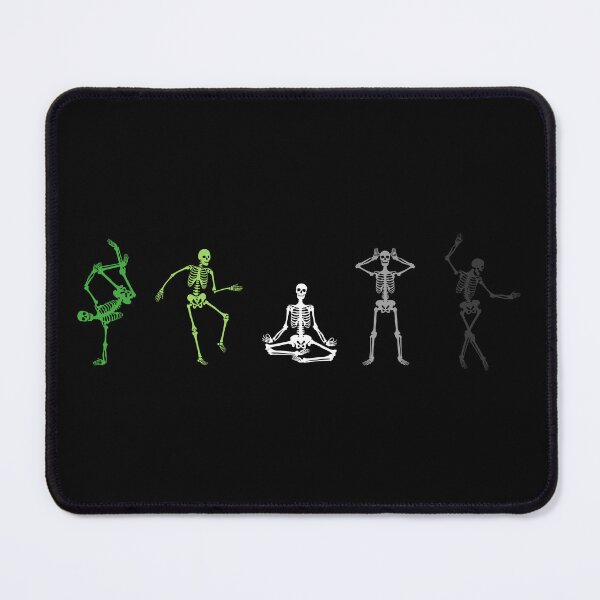 Item preview, Halloween Aro Skeletons. Aromantic Pride designed and sold by Subtle Pride Shop.