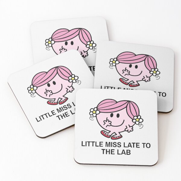 Item preview, LITTLE MISS LATE TO THE LAB designed and sold by GoaTees23.