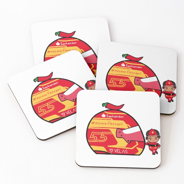 Item preview, Carlos Sainz 55 Ferrari designed and sold by Jojo-unicorn.
