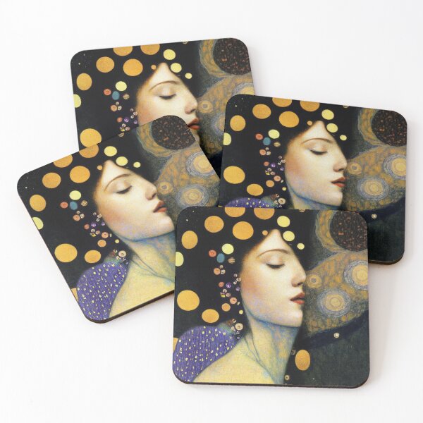 Item preview, Woman kissing the universe designed and sold by vivekadarshana.