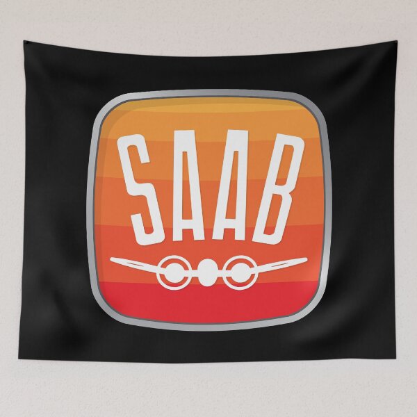 Item preview, SAAB Vintage Mark Red designed and sold by blackdogshop.