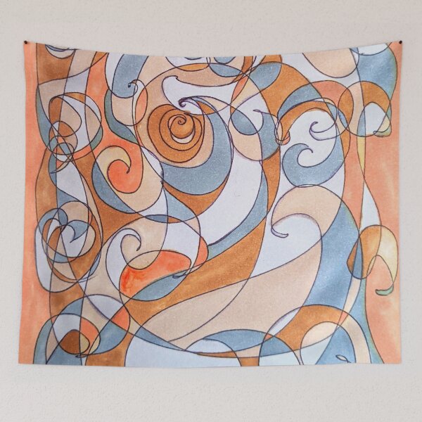 Item preview, Abstract Swirls designed and sold by Hannah Hutchison.