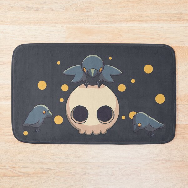 Item preview, Crow sitting on a skull designed and sold by nicolob.