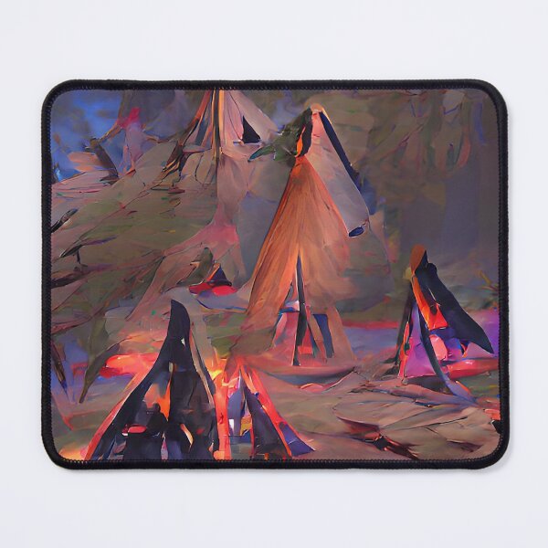Item preview, Burned out Indian Village in the winter designed and sold by zorropriest.