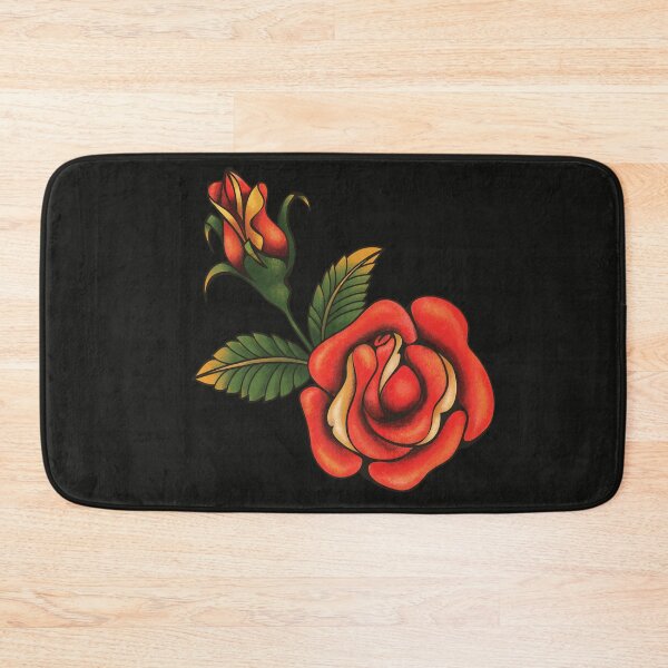 Item preview, old school tattoo rose designed and sold by JeraRS.