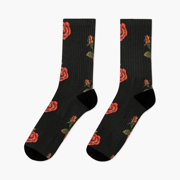 Item preview, old school tattoo rose designed and sold by JeraRS.