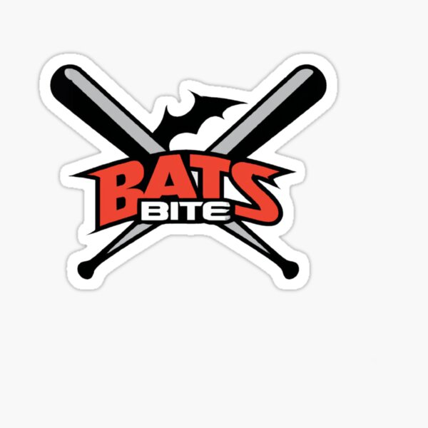 "Bats Bite Parody Team Logo (Original)" Sticker for Sale by MondoG1