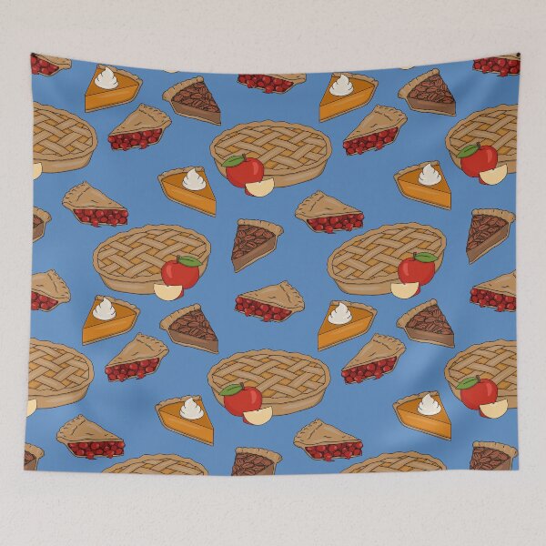 Item preview, Thanksgiving Pies - Pecan Cherry Apple Holiday Dessert designed and sold by ArtworkByCasey.