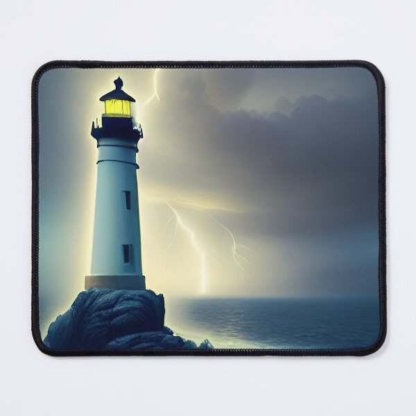 Item preview, Lighthouse in a storm 2 designed and sold by zorropriest.