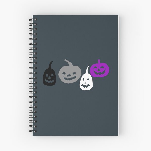 Item preview, Halloween Ace Jack-o-Lantern Pumpkins. Asexual Pride designed and sold by Subtle Pride Shop.