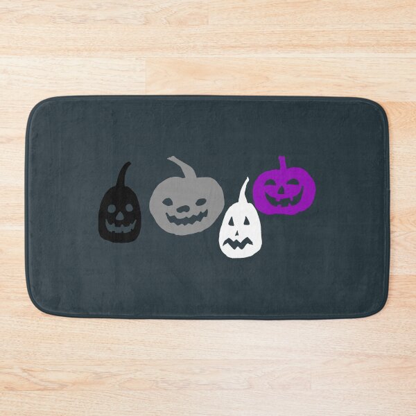Item preview, Halloween Ace Jack-o-Lantern Pumpkins. Asexual Pride designed and sold by Subtle Pride Shop.