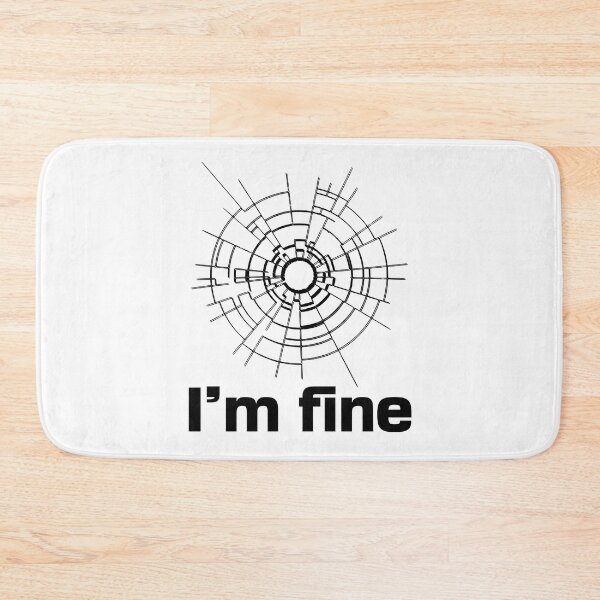 Item preview, I'm fine  designed and sold by arkantus.