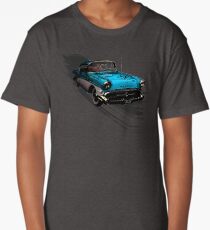 Car Retro Vintage Design Long T-Shirt