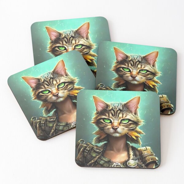 Item preview, Humanoid Marauder Cat designed and sold by Catagraphic.