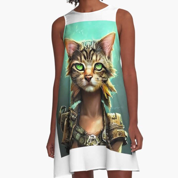 Item preview, Humanoid Marauder Cat designed and sold by Catagraphic.