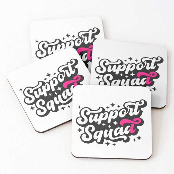 Item preview, Breast Cancer Warrior, Support Squad Breast Cancer Awareness designed and sold by printify.