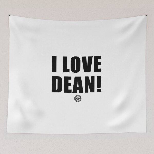 Item preview, I LOVE DEAN - Black designed and sold by WitchHouseMedia.