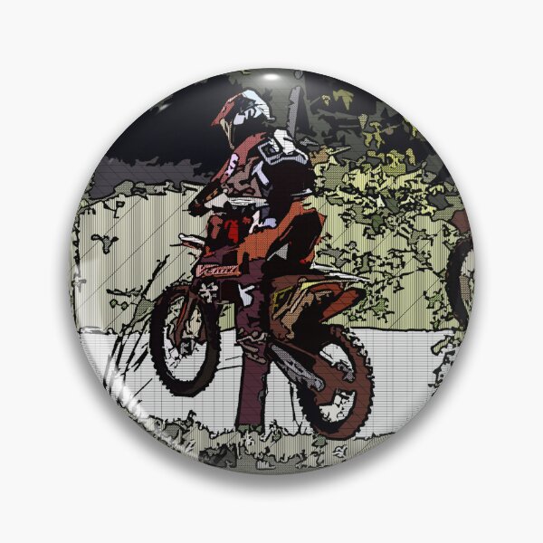 Item preview, Neck and Neck - Motocross Racers designed and sold by NaturePrints.