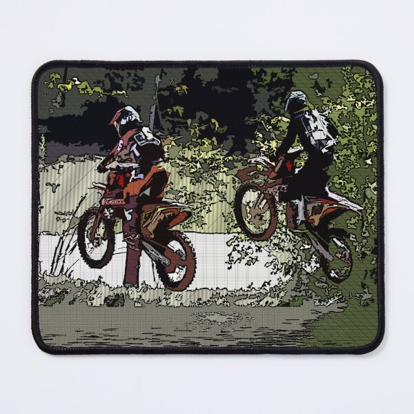 Item preview, Neck and Neck - Motocross Racers designed and sold by NaturePrints.