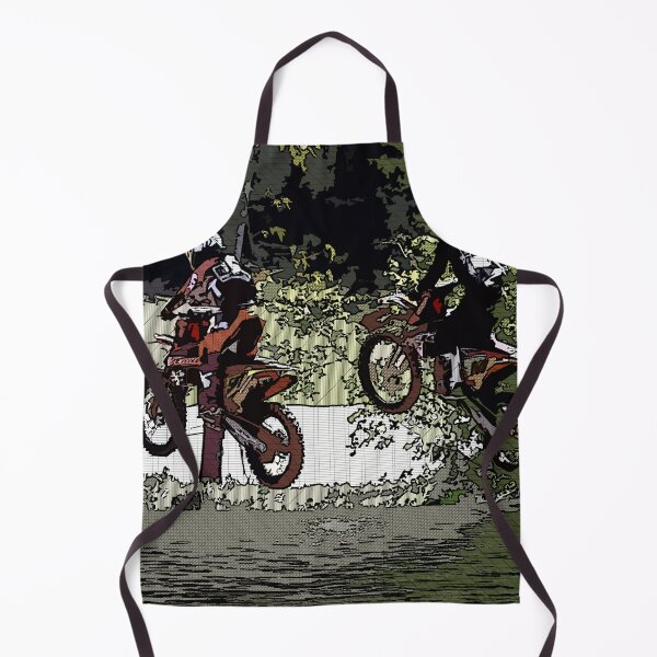 Item preview, Neck and Neck - Motocross Racers designed and sold by NaturePrints.