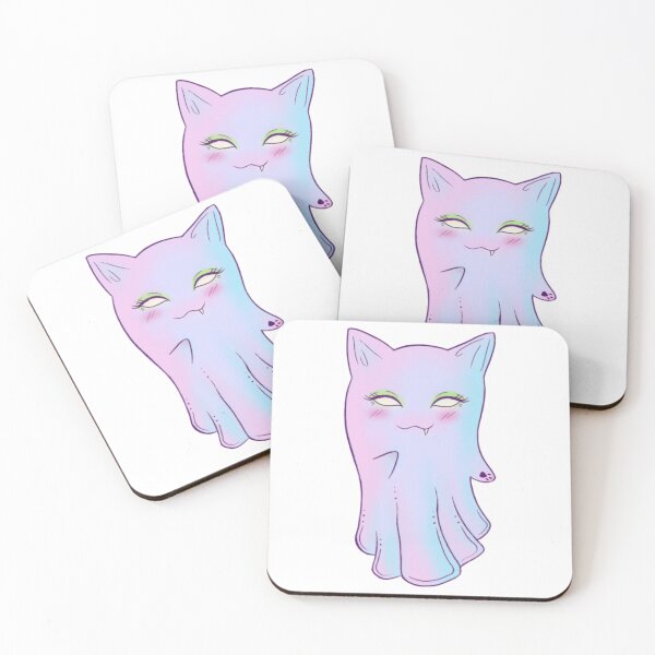 Item preview, Cheeky Ghost Cat  designed and sold by Shapezandcolorz.