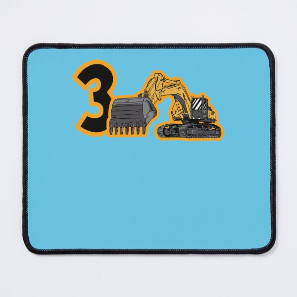 Item preview, 3rd Birthday Tshirt Excavator Birthday designed and sold by EbnerPrints.