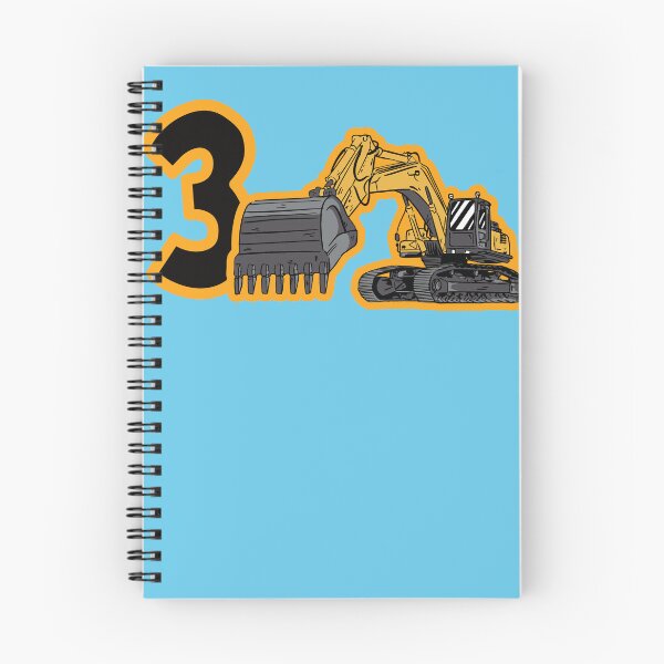 Item preview, 3rd Birthday Tshirt Excavator Birthday designed and sold by EbnerPrints.