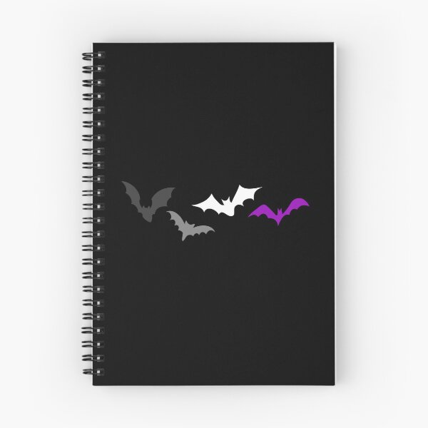 Item preview, Halloween Ace Bats. Asexual Pride designed and sold by Subtle Pride Shop.