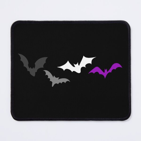 Item preview, Halloween Ace Bats. Asexual Pride designed and sold by Subtle Pride Shop.